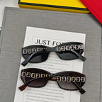 ROMA RECTANGULAR FRAME SUNGLASSES 55103 IN ACETATE