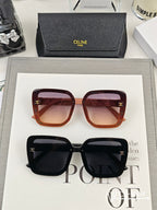 TRIOMPHE SQUARE SUNGLASSES 53039 IN ACETATE