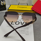 FIRST CRYSTAL SQUARE FRAME SUNGLASSES 55509 IN ACETATE
