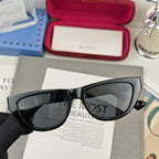 CAT-EYE FRAME SUNGLASSES 55132 IN ACETATE