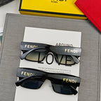 DIAGONAL RECTANGULAR FRAME SUNGLASSES 69103 IN ACETATE
