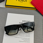 DIAGONAL RECTANGULAR FRAME SUNGLASSES 69103 IN ACETATE