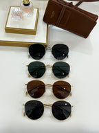 SUNGLASS CL40100 IN METAL MINERAL GLASS LENSES