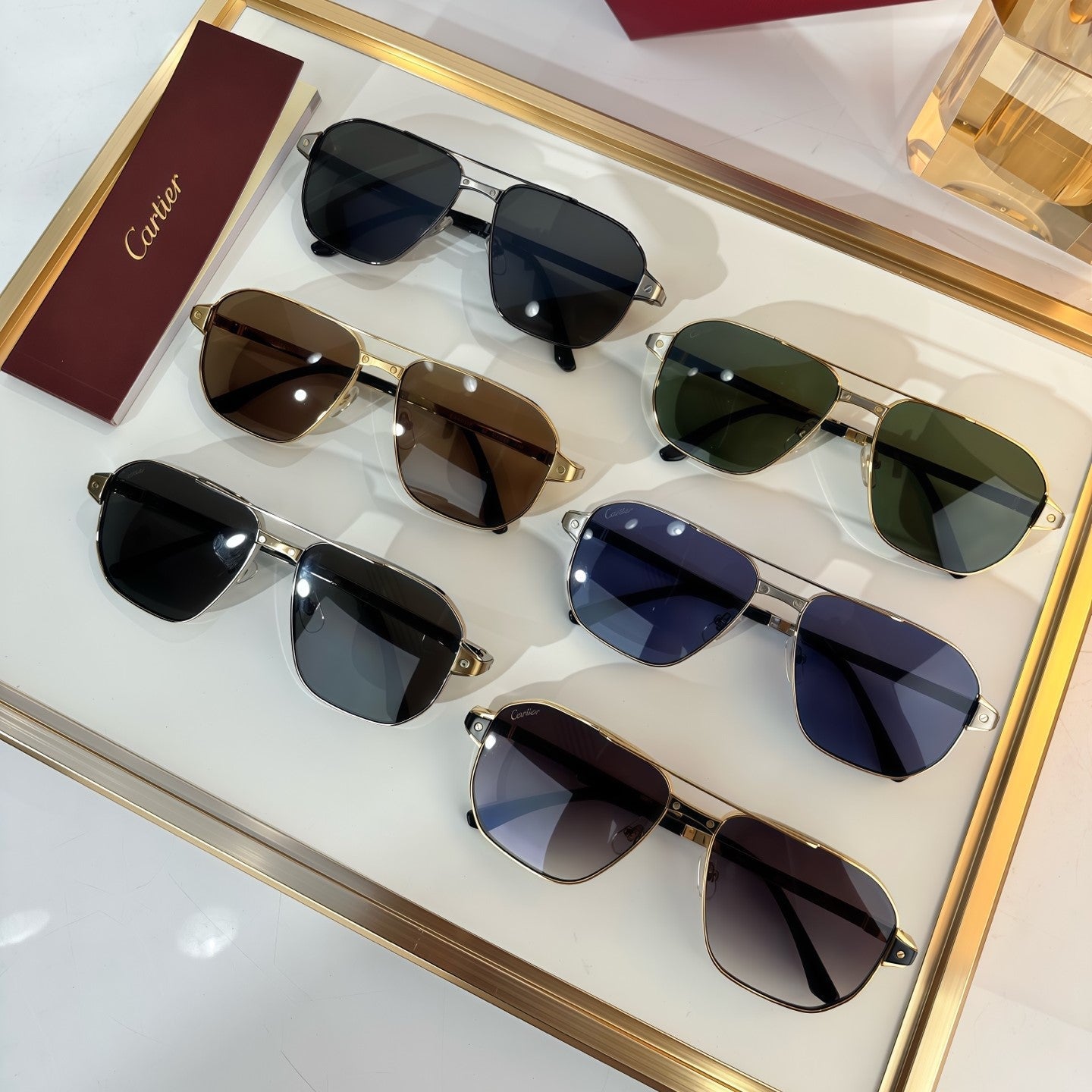 Cartier CT0424S Metal Sunglasses 189547