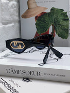 FF DIAMONDS CAT-EYE FRAME SUNGLASSES 557149 IN ACETATE