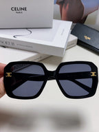 TRIOMPHE SUNGLASSES 548595 IN BLACK ACETATE