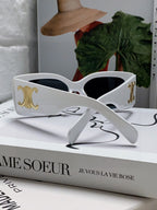 TRIOMPHE SUNGLASSES 548599 IN WHITE ACETATE