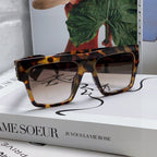 RUNWAY SQUARE SUNGLASSES 513009 IN HAVANA ACETATE