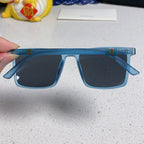 RECTANGULAR FRAME SUNGLASSES  563258 IN ACETATE