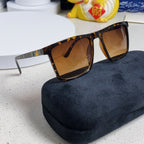 RECTANGULAR FRAME SUNGLASSES 563259 IN ACETATE