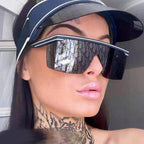 OBLIQUE SUNGLASS CLUB M1U IN BLACK ACETATE