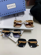 SQUARE FRAME SUNGLASSES  567447 IN ACETATE