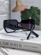 SQUARE FRAME SUNGLASSES 570209 IN ACETATE