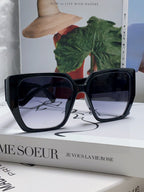 SQUARE FRAME SUNGLASSES 570209 IN ACETATE
