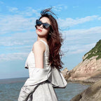 BOBBY B1U SUNGLASS 571591 IN BLACK ACETATE