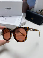 TRIOMPHE SUNGLASSES 573251 IN HAVANA ACETATE METAL LOGO