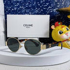 TRIOMPHE SUNGLASS 538531 IN HAVANA ACETATE BLACK LENSES