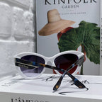 GLIMPSE SUNGLASSES 576814 IN WHITE ACETATE