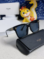 TRIOMPHE SUNGLASSES 548637 IN BLACK ACETATE