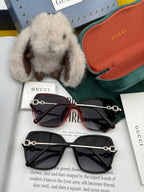 OVERSIZED SQUARE FRAME SUNGLASSES G2750 IN ACETATE AND METAL