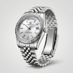 Classic Date – White Day-Date Sunburst
