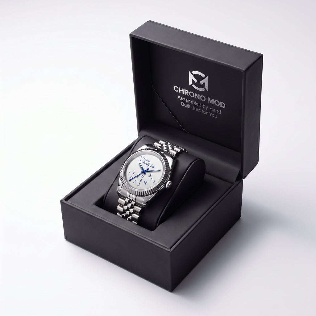 Classic Date – “Who Cares I'm Already Late” Dial